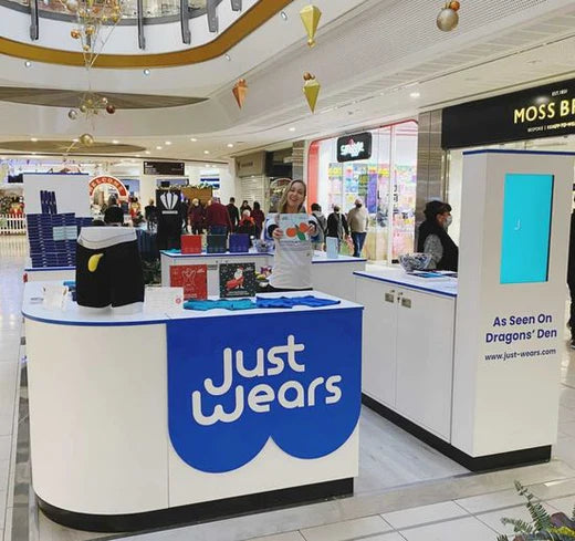 JustWears Underwear Pop Up At Lakeside