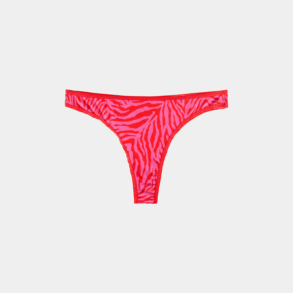 Womens Thongs (color - Wild Stripe)