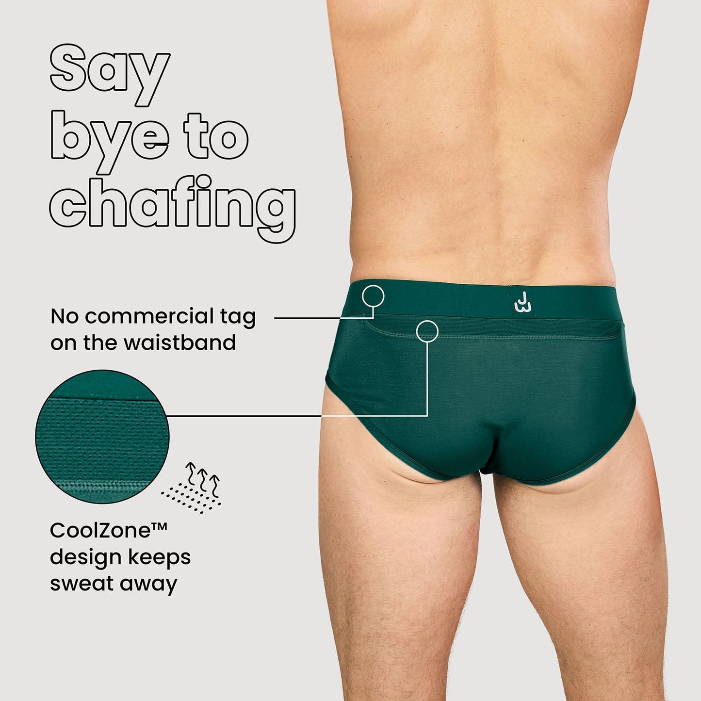 Briefs (color - Hidden Oasis Collection)
