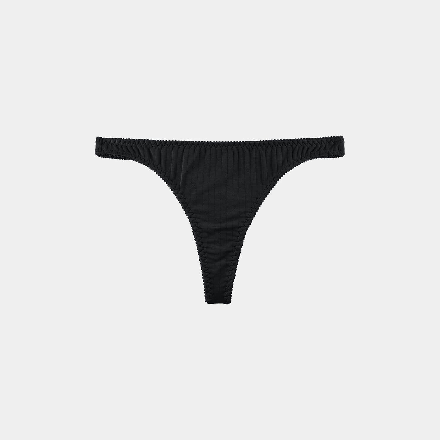 Womens Thongs  (color - Black)
