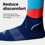 Performance Sports Socks (color - Blue Multi)