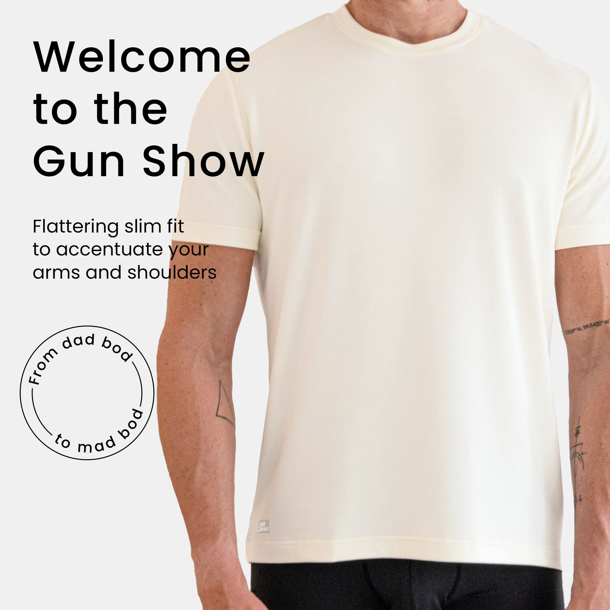 The Ultimate Comfort Tee (color - Off White)