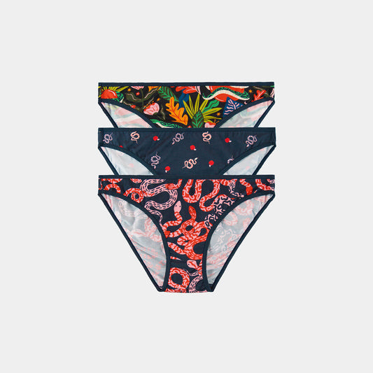 Knickers 3 Pack (color - Bold Moves Collection) 