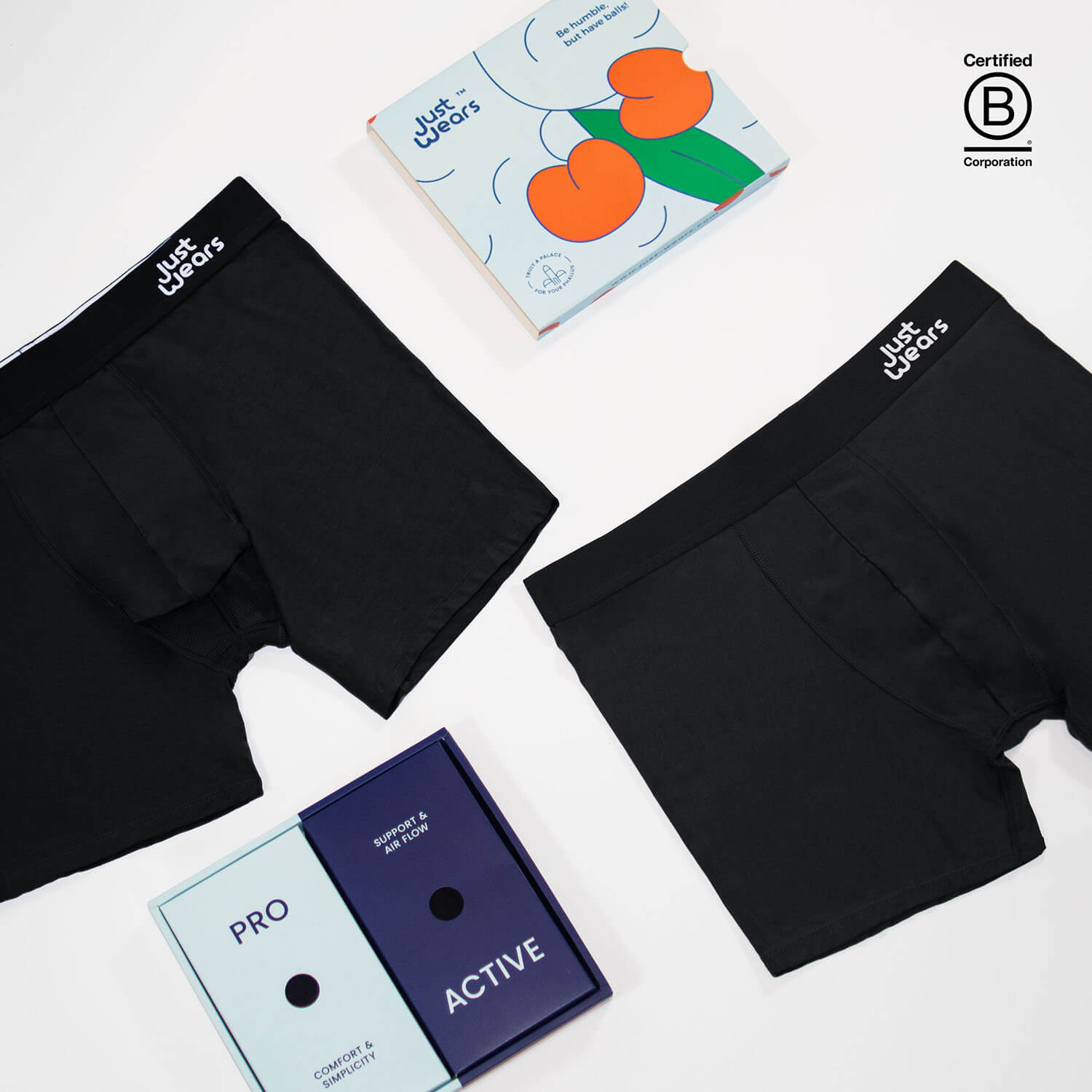 Boxer Briefs Duo Pack (color - All Black)