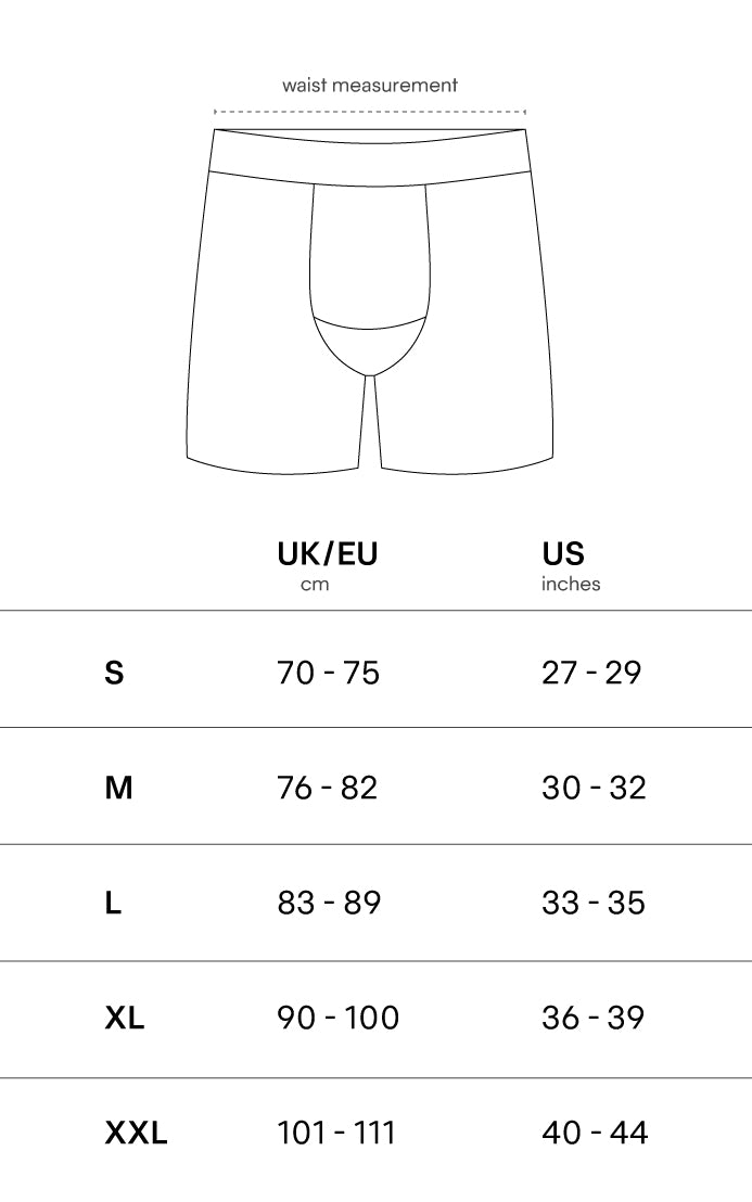 Product Size Guide - Mobile