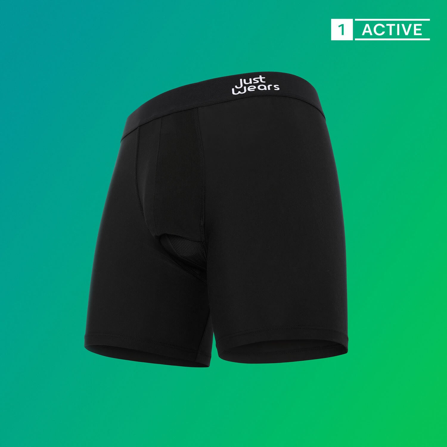 just wears trunks