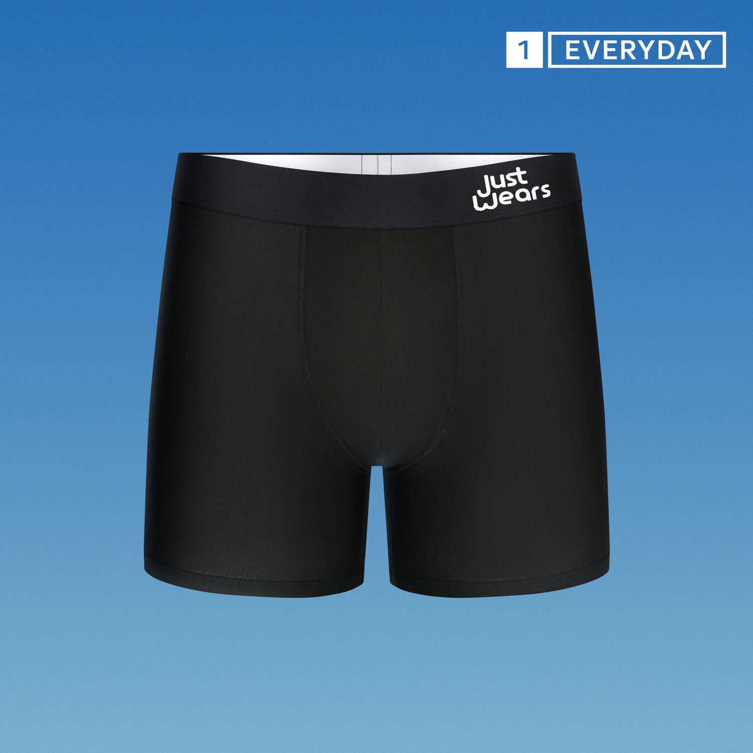 just wears trunks