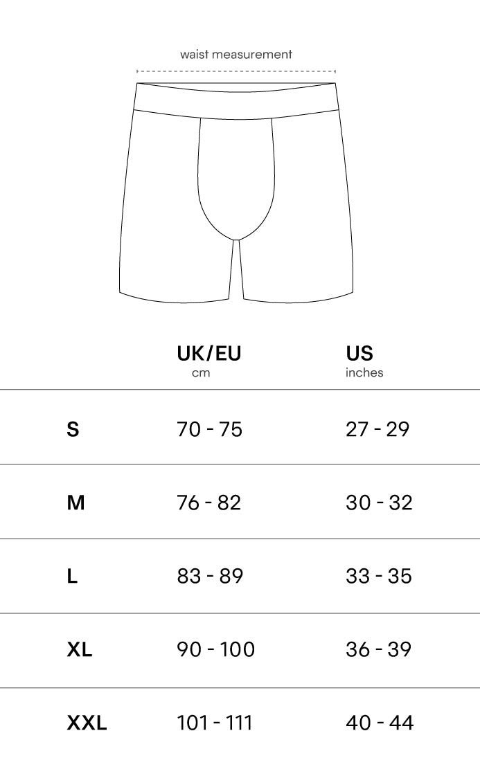 Product Size Guide - Mobile