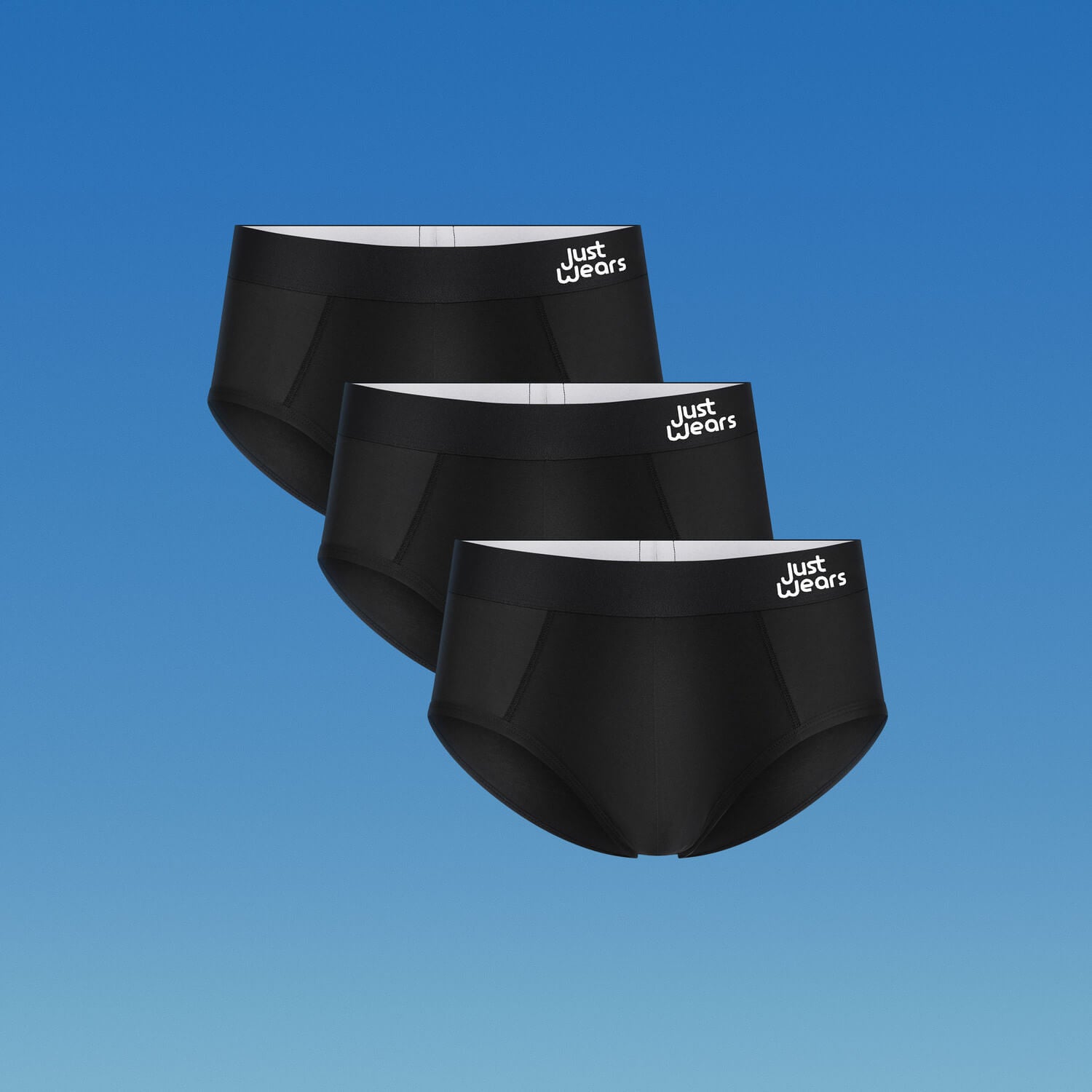 just wears trunks