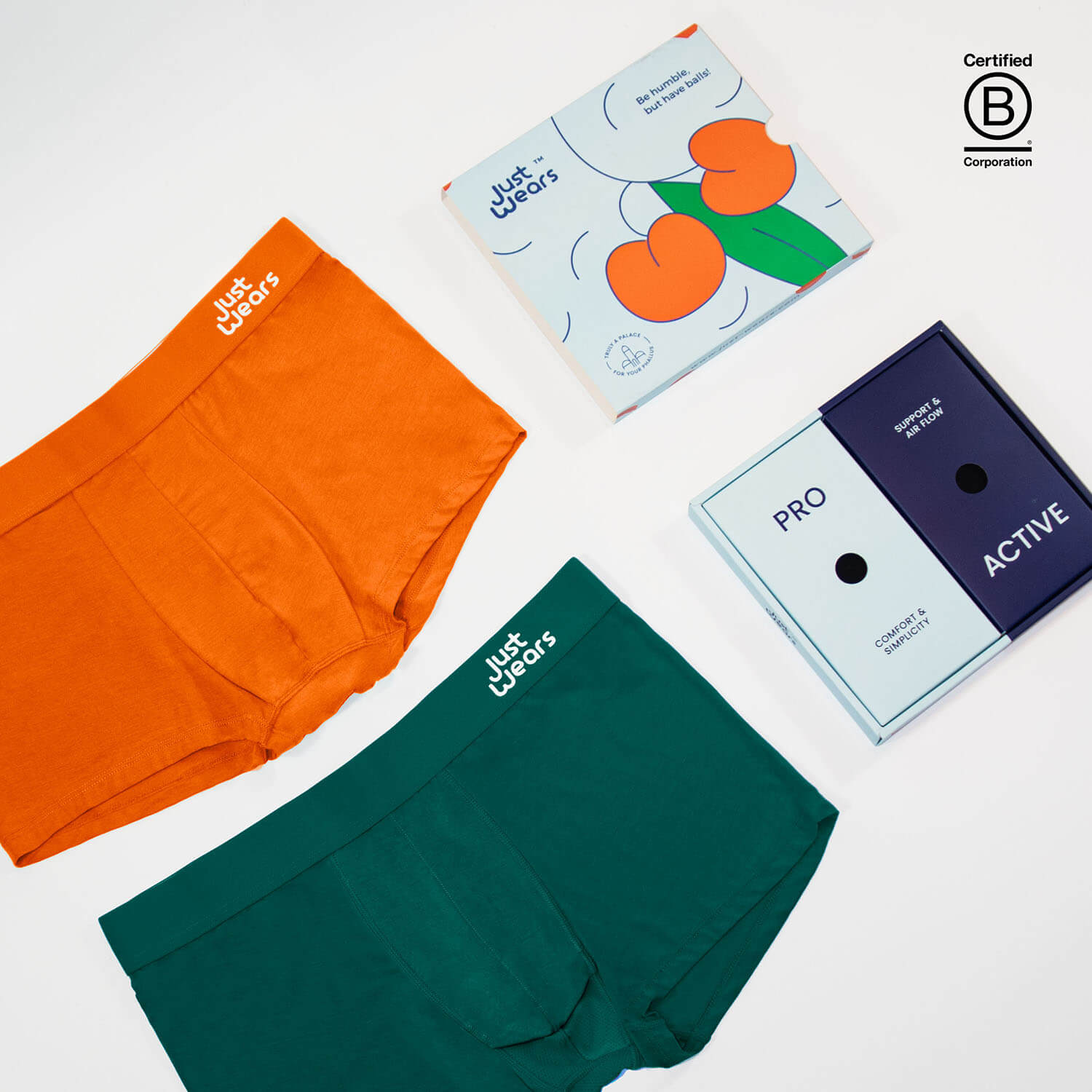 Trunks Duo Pack (color - Orange & Green) 