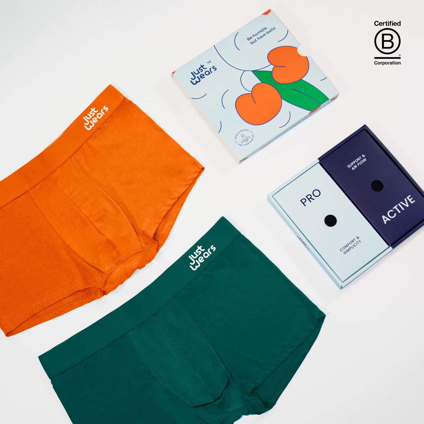 Trunks Duo Pack (color - Orange & Green) 