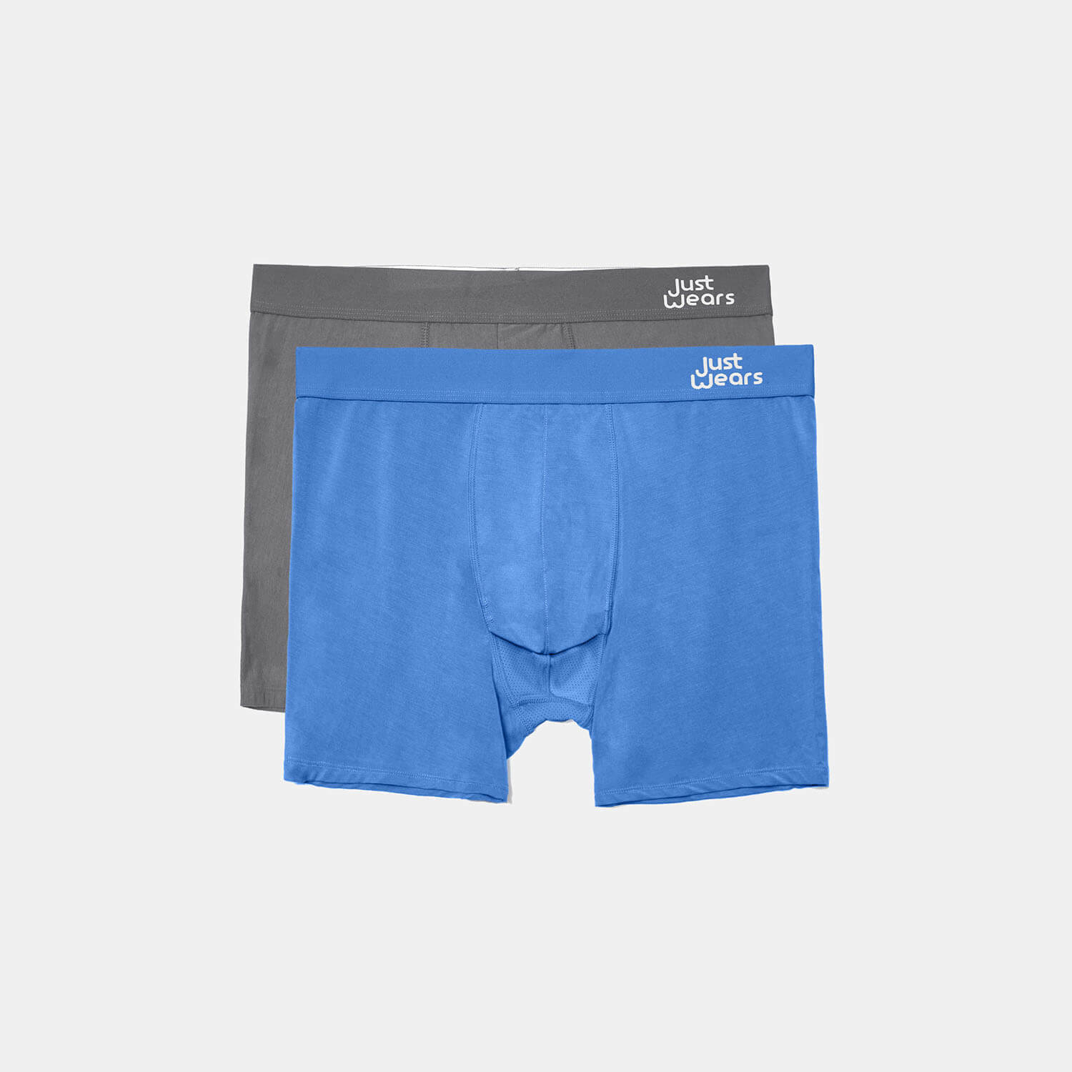 Boxer Briefs Duo Pack (color - Blue & Grey)