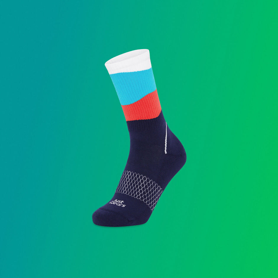 Performance Sports Socks (color - Blue Multi)