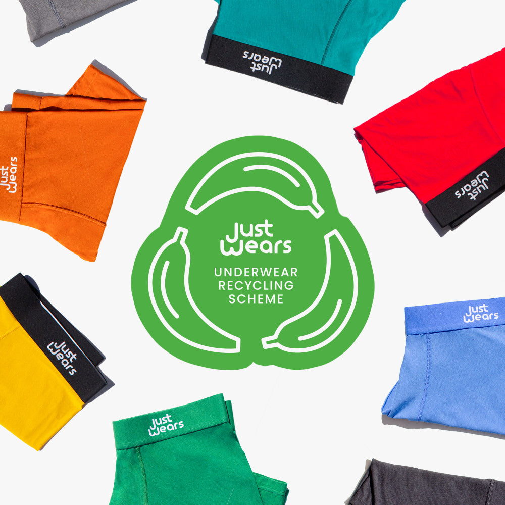 underwear recycling scheme JustWears