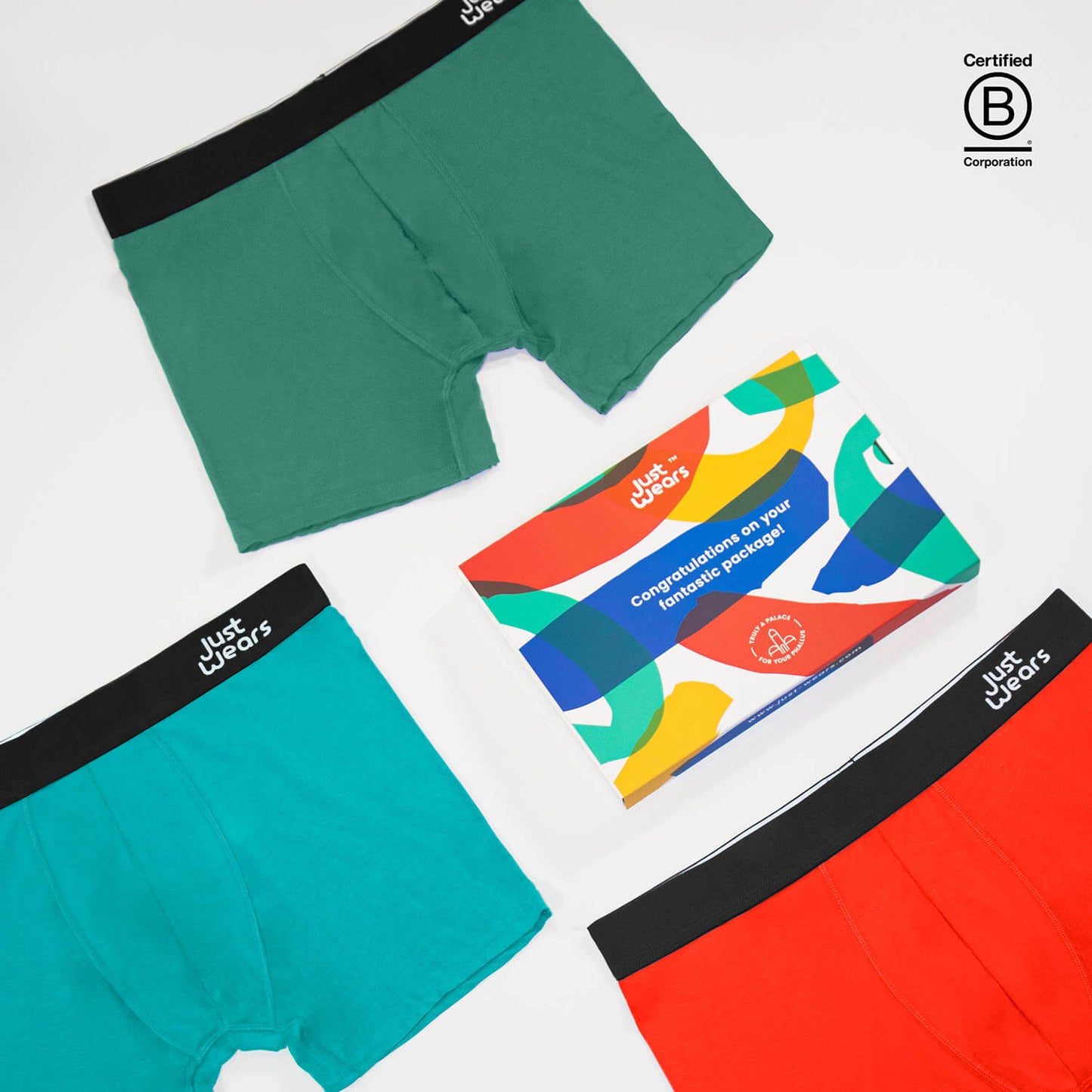 Boxer Briefs (color - Retro Burst Collection)