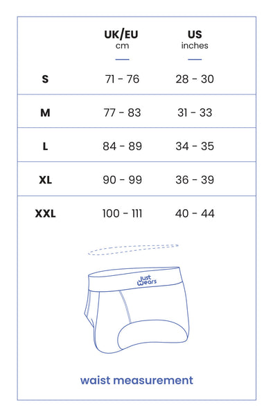 Product Size Guide - Mobile