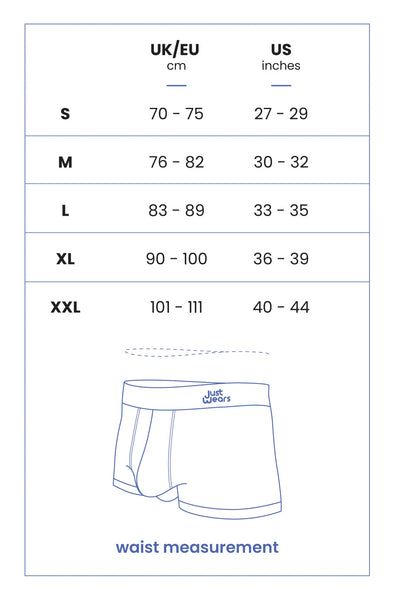 Product Size Guide - Mobile