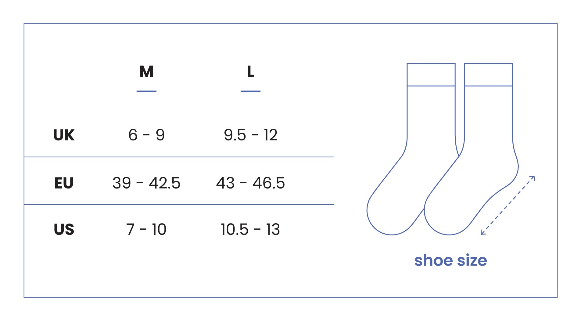 Product Size Guide - Desktop