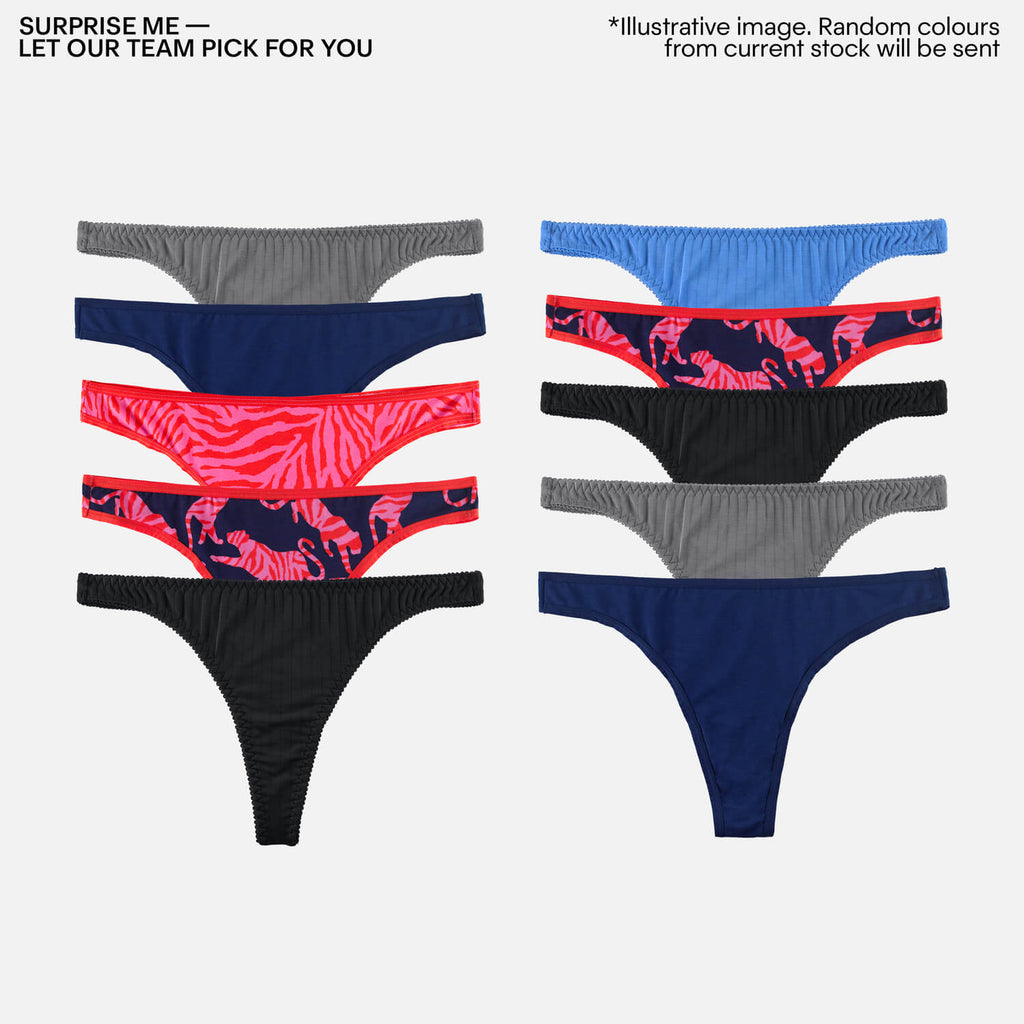 Thongs 10 Pack - RRP £95.00
