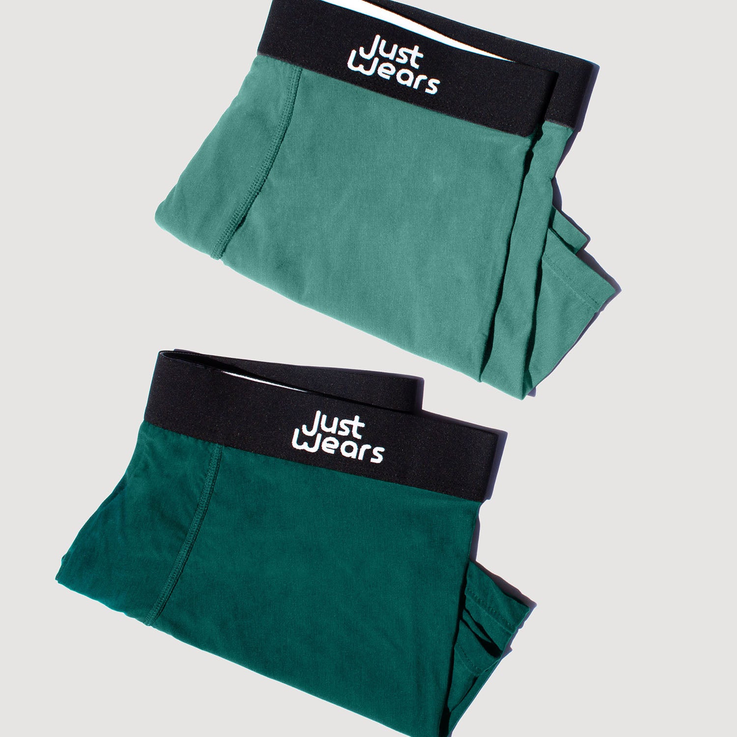 Trunks Duo Pack (color - Dark Green & Light Green) 