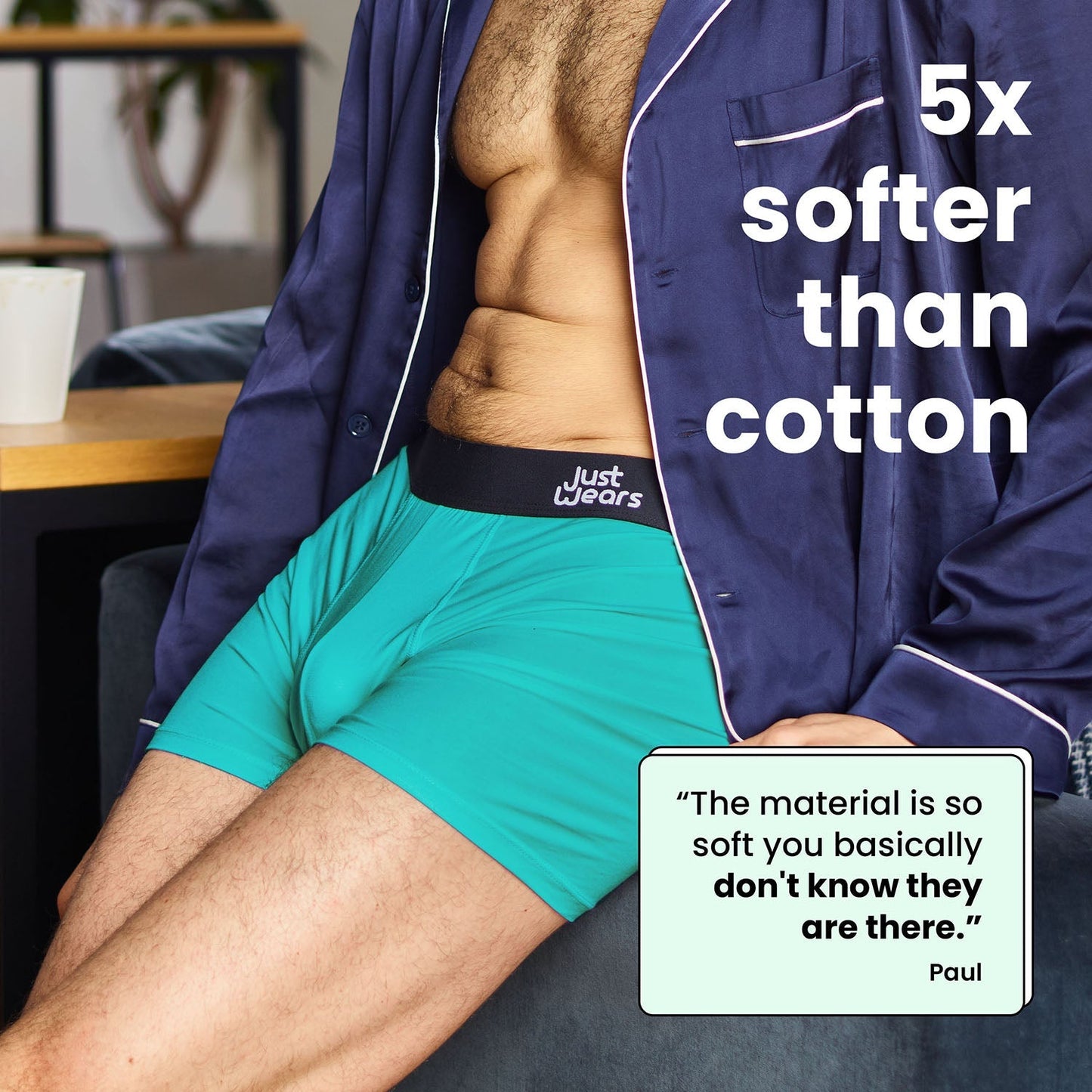 Boxer Briefs Duo Pack Europe (color - Blue & Green)